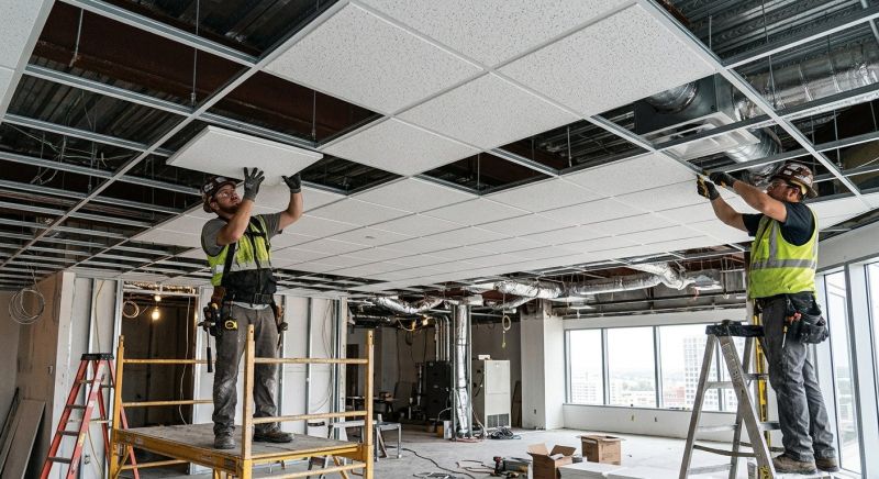 Office Ceiling Mounting Service