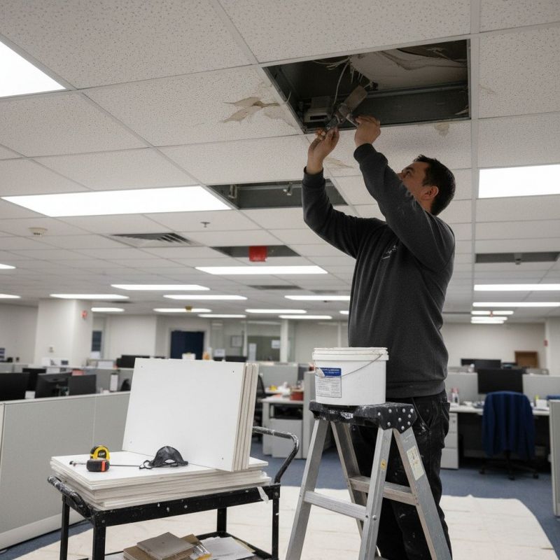 Office Ceiling Mounting