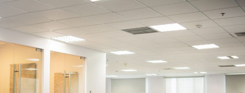Office Ceiling Mounting